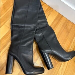 Nine West Black Heeled Boots